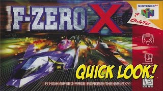 N64: F-Zero X! Quick Look - YoVideogames