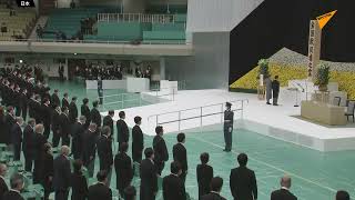 終戦76年　天皇陛下と菅首相が全国戦没者追悼式に出席