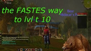 The fastest and easiest way to lvl from 1-10 | WoW | tutorial
