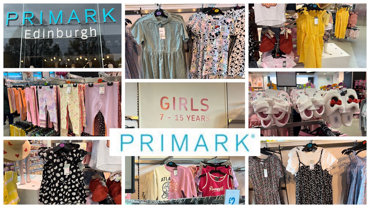 Primark Kids Girls New Summer Spring Collection 2022