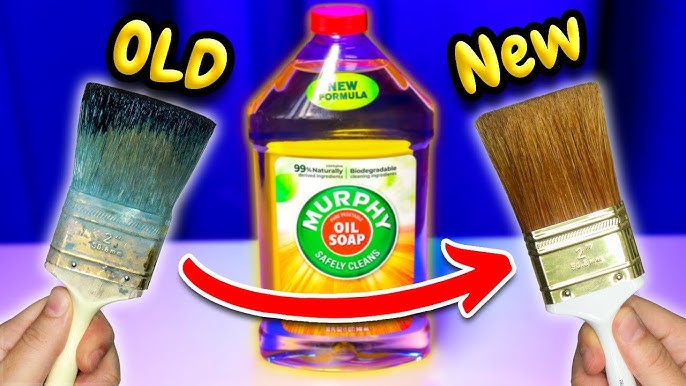 Trekell Linseed Oil Paint Brush Cleaner - Solvent Free Oil Paint Brush  Cleaner - Oil Brush Cleaner Paintbrush Cleaner - Oil Paint Cleaner & Artist Brush  Soap 4oz