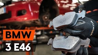 Kaip pakeisti priekinių stabdžių kaladėlės BMW 3 (E46) [AUTODOC PAMOKA]