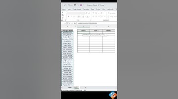 Excel Team Building: Create Random Teams with WrapRows, SortBy, RandArray, and More! 🚀👥📊