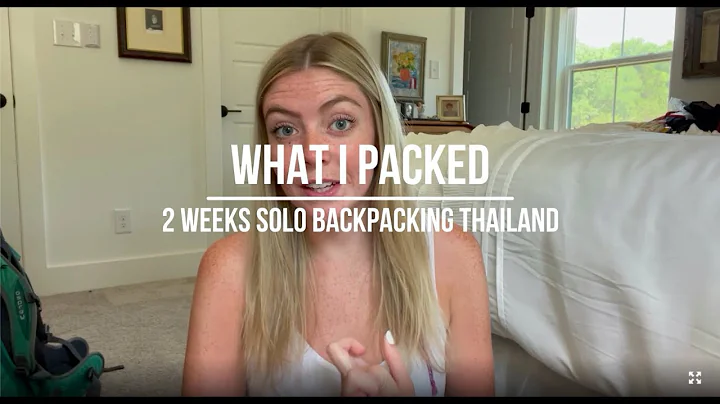 Unpacking - What I Packed 2 Weeks Solo Backpacking...