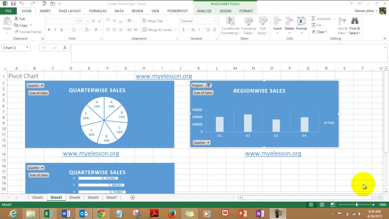 How To Put Filter In Excel Chart