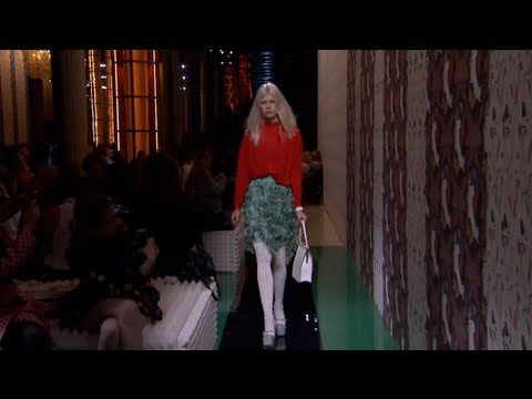 "MIU MIU" Fashion Show Spring Summer 2014 Paris HD by Fashion Channel