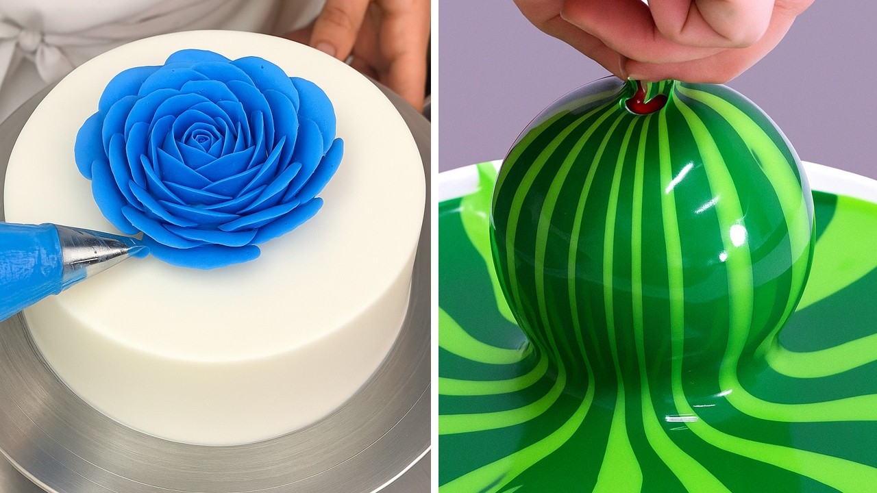 1000+ Yummy Cake Decorating Recipes For All Occasions 😱 Most Satisfying Chocolate Cake Recipes