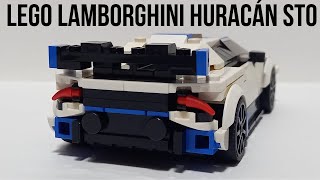 LEGO Lamborghini Huracan STO Speed Champions MOC | Tutorial