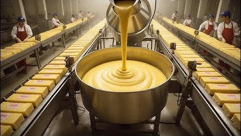 How Butter is Made in a Factory | The Process of Making Unsalted Butter in a Factory