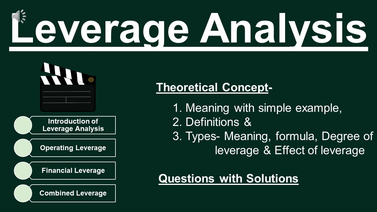 meaning of leverage analysis