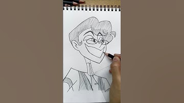 Alastor drawing (speed ver.) #hazbinhotel #alastor #illustration #nostalgia #upsidedown #drawing