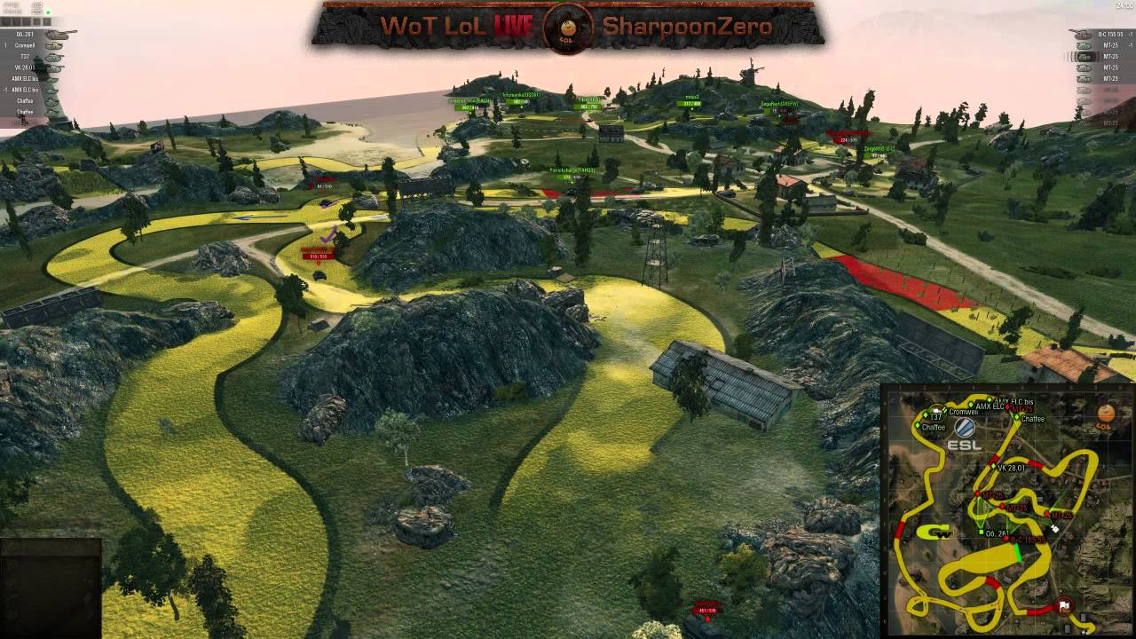 Esl Wot Race. Турнир №40 (04.05.15) [запись]