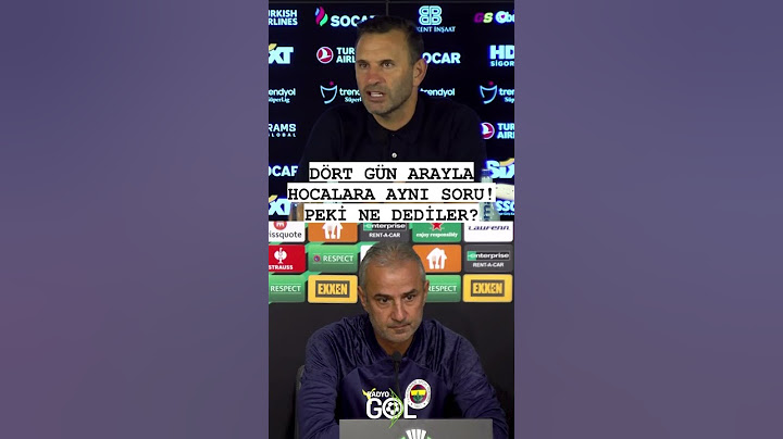 🚨 Okan Buruk ve İsmail Kartal'a 4 gün arayla aynı soru! Peki hocalar ne dedi?