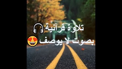 من اجمل اصوات القران الكريم 💖 تلاوة تأخذك الى عالم اخر😍🎧 القارئ امير عادل