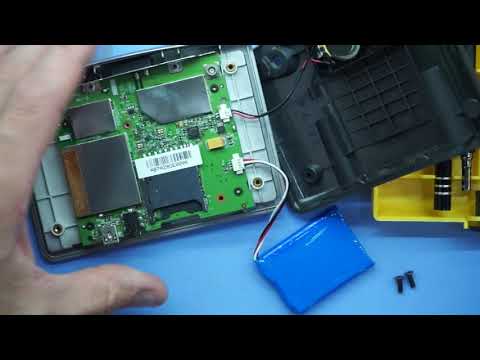 Tomtom One XL tear down and battery replacement