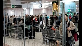 Este es el estado actual de la estación de Chamartín