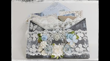 Shabby Chic Envelope Tutorial with Reneabouquets