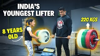 Me Vs. 8 Year Old | Training With India's Youngest Weightlifter | Yatinder Singh