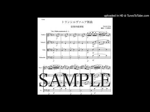バルトーク「トランシルヴァニア舞曲」弦楽四重奏版（編曲：中島雅彦）