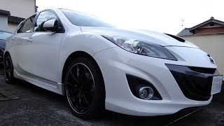 MAZDASPEED AXELA With RAYS G25 (雨の日バージョン) MAZDASPEED AXELA With RAYS G25 (雨の日バージョン)
