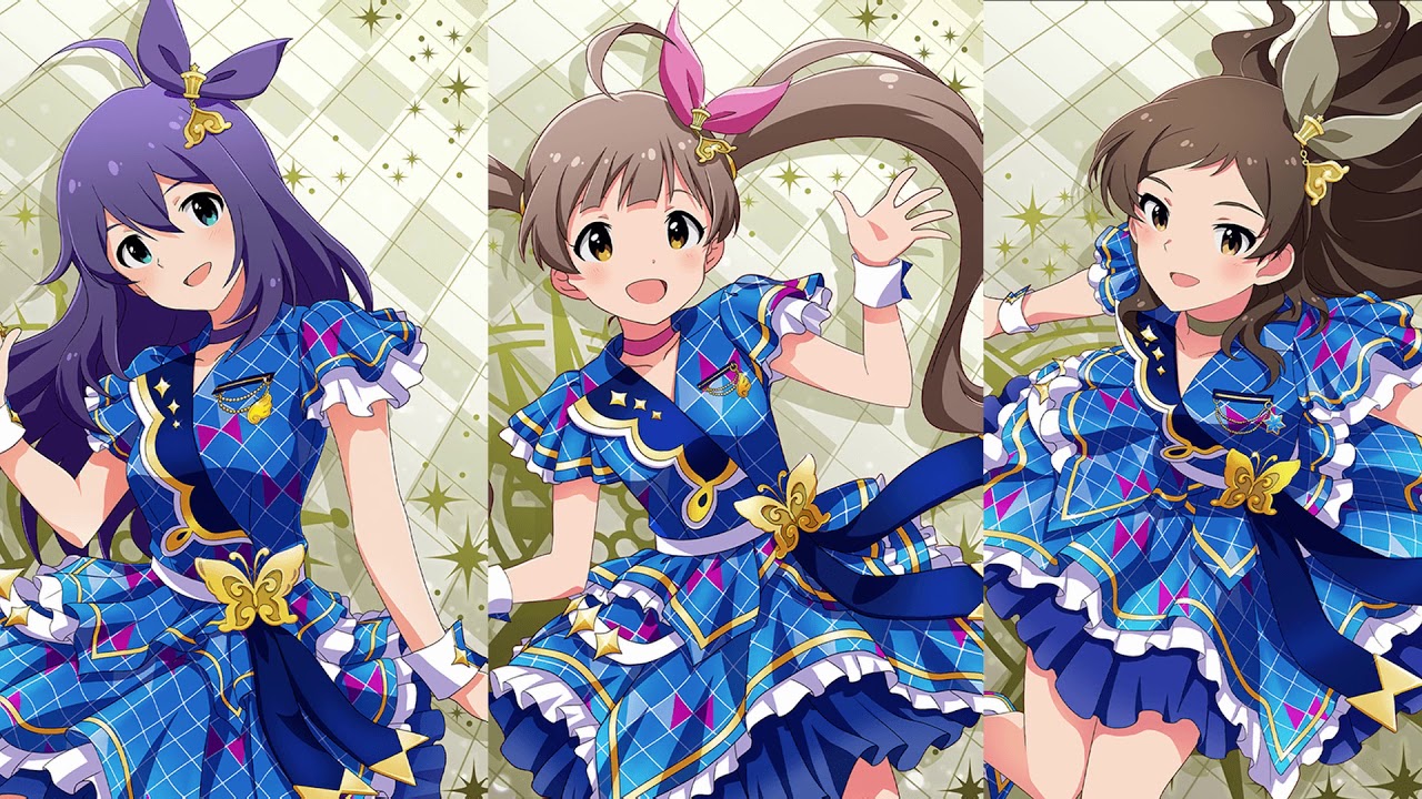 ミリシタ Glow Map 望月杏奈 箱崎星梨花 北沢志保 Trio Game Size Version Youtube