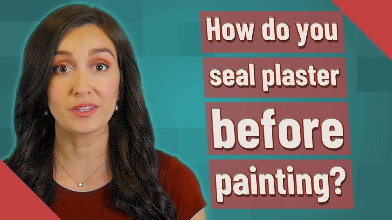 How do you seal plaster before painting? YouTube