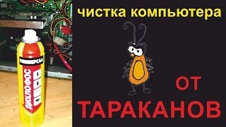 Чистка компьютера, тараканы, дихлофос! (версия без мата)