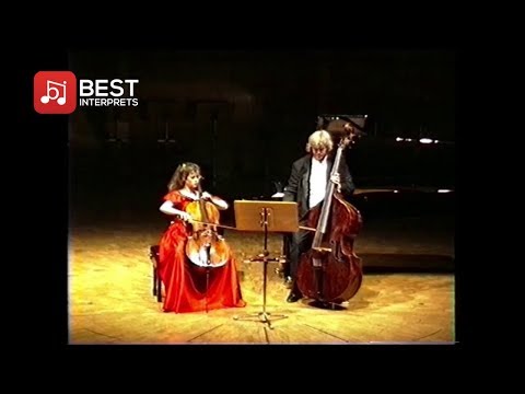 Wolfgang Güttler and Françoise Groben play Rossini - Duo for Cello and Double Bass (1993)