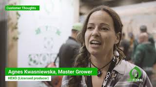Real Grower Feedback | Biofloral Customer Testimonials at Cannabis Expo Montreal