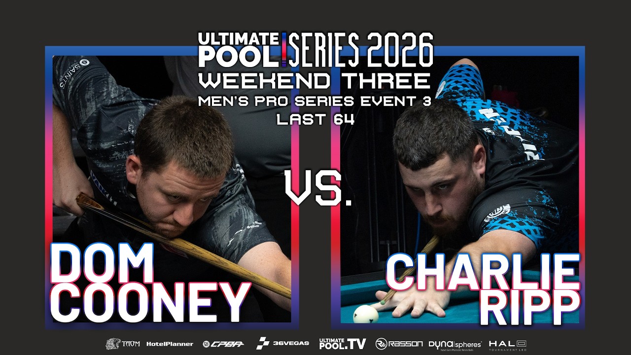 CuePoint billiards news cover image for Charlie Ripp Advances to Next Round in Pro Series Event 3