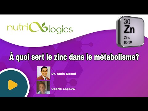 Vidéo: Quels Sont Les Bienfaits Du Zinc En Tant Qu'oligo-élément