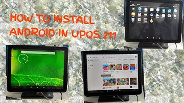 HOW TO INSTALL ANDROID IN ADVANTECH UPOS 211