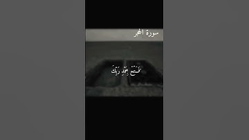 'وَلَقَدْ نَعْلَمُ أَنَّكَ يَضِيقُ صَدْرُكَ بِمَا يَقُولُونَ (٩٧)' [سورة الحجر] 🥀