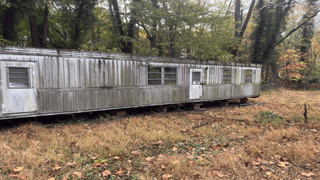 Exploring an Abandoned Trailer Home