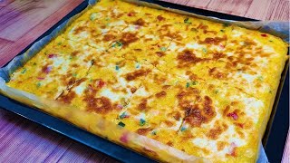 Better than pizza! Just grate the potatoes! Easy and cheap recipe! ASMR recipe