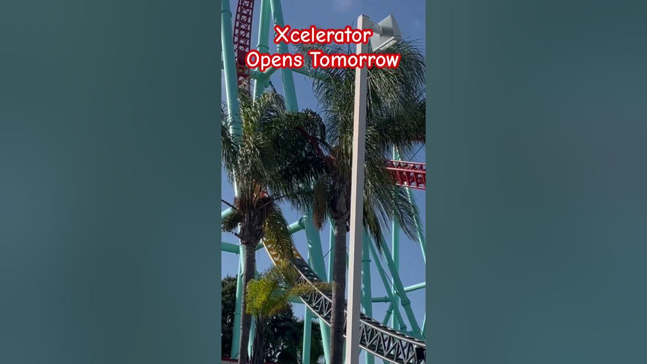 Knott’s Xcelerator to Reopen tomorrow knotts xcelerator shorts YouTube