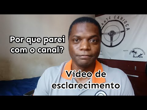 Porque eu parei