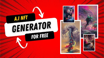 How to generate A.I NFTs for FREE | Easiest way to create NFTs
