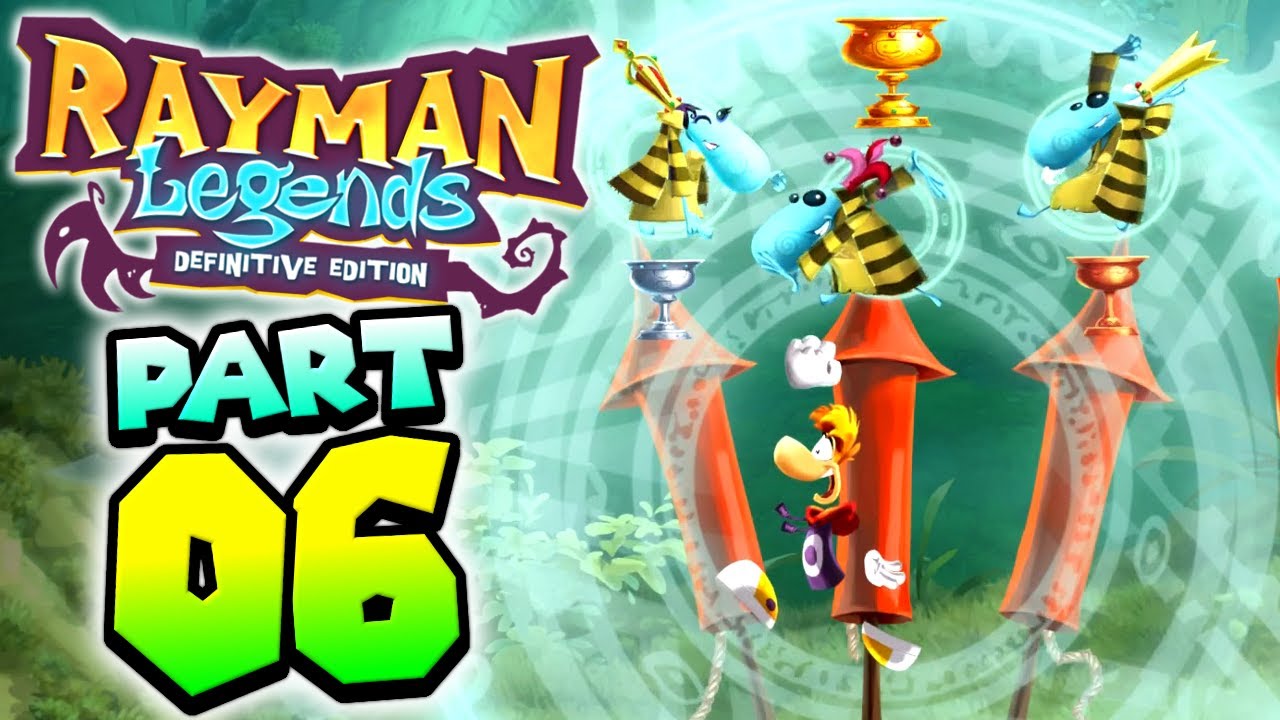 Rayman Legends: Definitive Edition (Switch) 100% Walkthrough PART 6 ...