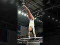 Gymnast's Perfect Handstand on Uneven Bars! 🤸♀️