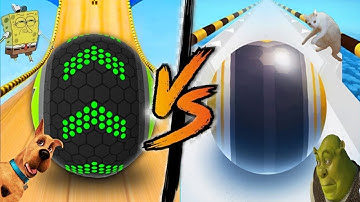 Going Balls VS Action Balls (Ball)  Inspiring Race Gameplay Level Ep.3