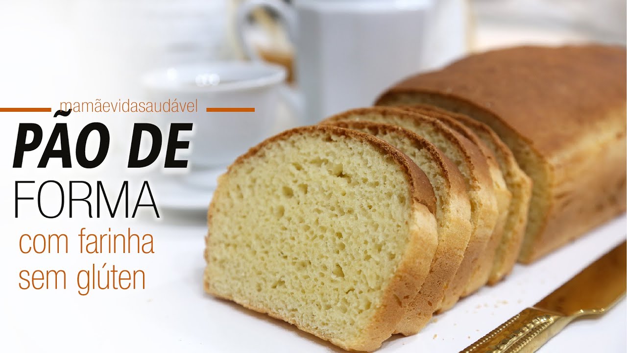 DELICIOSO PÃO DE FORMA com FARINHA SEM GLÚTEN {fofinho e super fácil}