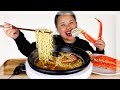 KING CRAB LEGS + RAMEN MUKBANG 먹방 | EATING SHOW