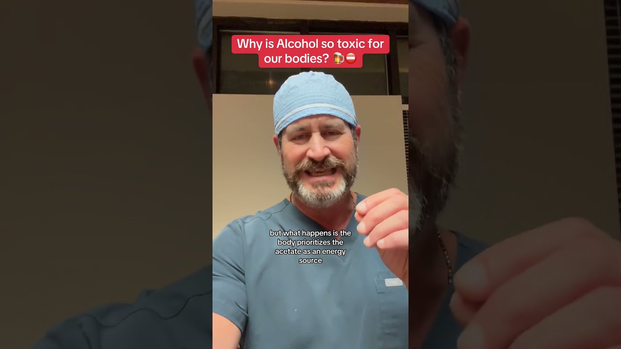 Why Alcohol Is So Toxic To Our Bodies Doctor Surgeon Hearthealth Fyp 