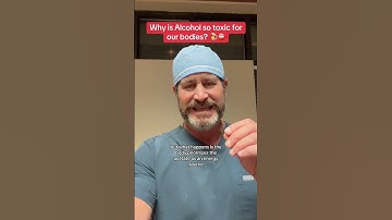 Why alcohol is so toxic to our bodies #doctor #surgeon #hearthealth #alcohol #fypツ