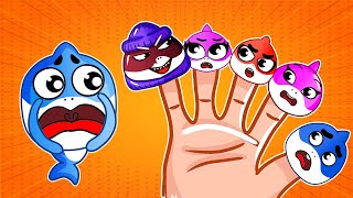 Baby Shark Finger Family Song  More Nursery Rhymes and Kids Songs by Coco Rhymes