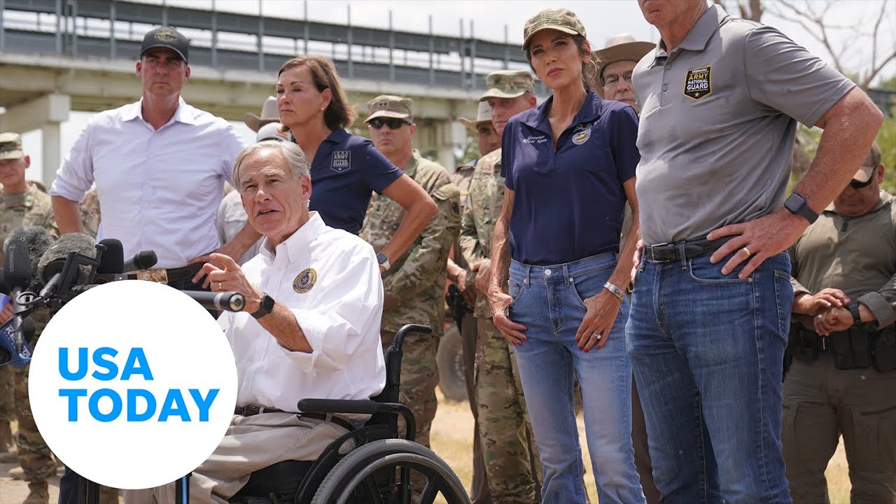 Greg Abbott claims Joe Biden ‘abandoned’ border, defends Lone Star | USA TODAY