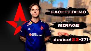 CS2 POV device (23-17) vs FACEIT (mirage) - FACEIT DEMO