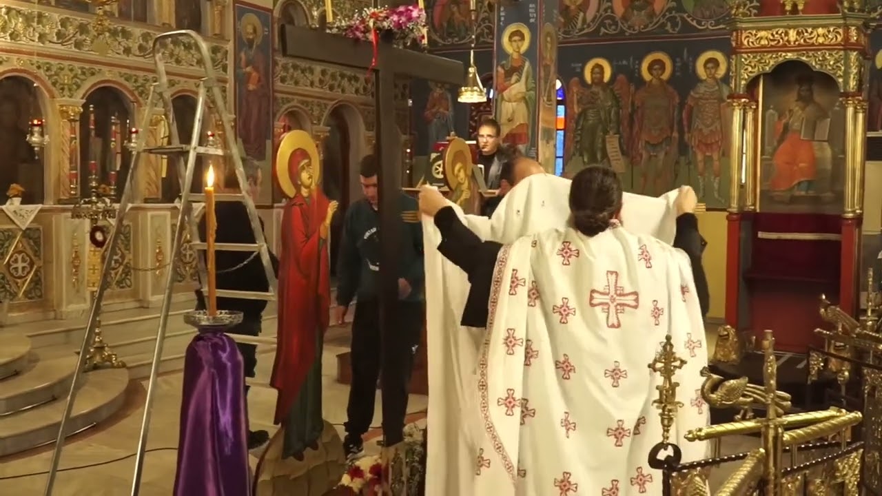 Η Αποκαθήλωση του Εσταυρωμένου Χριστού Καραϊσκάκη Ξηρομέρου