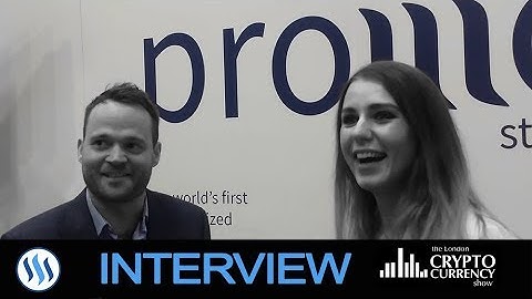 ALLASYUMMYFOOD INTERVIEWED BY STARKERZ AT THE LONDON CRYPTO CURRENCY SHOW